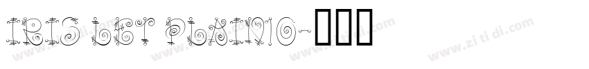 Iris LET Plain10字体转换